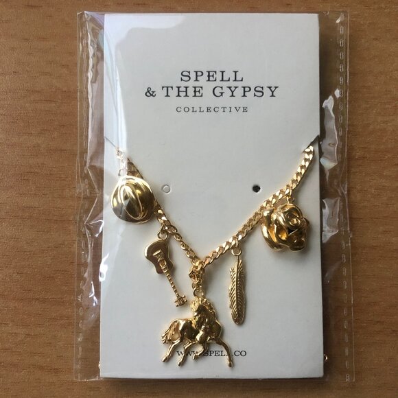 Spell Meadowland Charm Necklace — BNWT - Picture 3 of 8